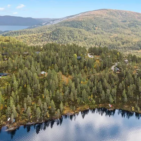 Gorgeous In With House A Panoramic View Holiday home Fyresdal